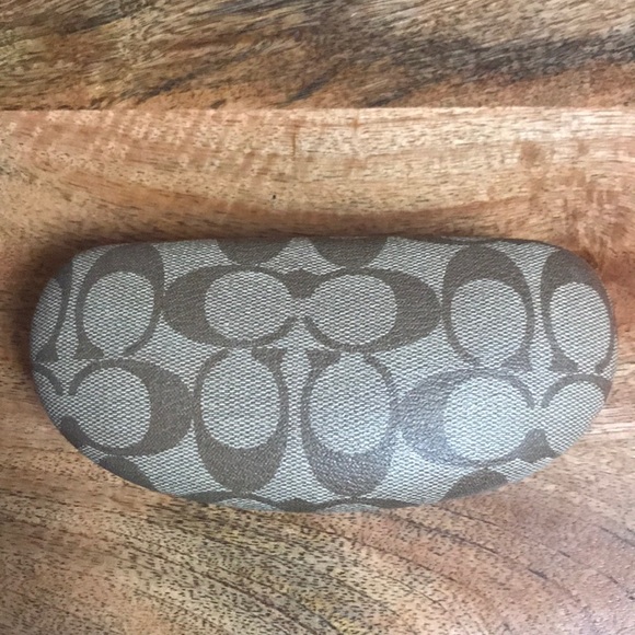 $10 Final Coach CC Logo Sunglass Eyeglass Case
